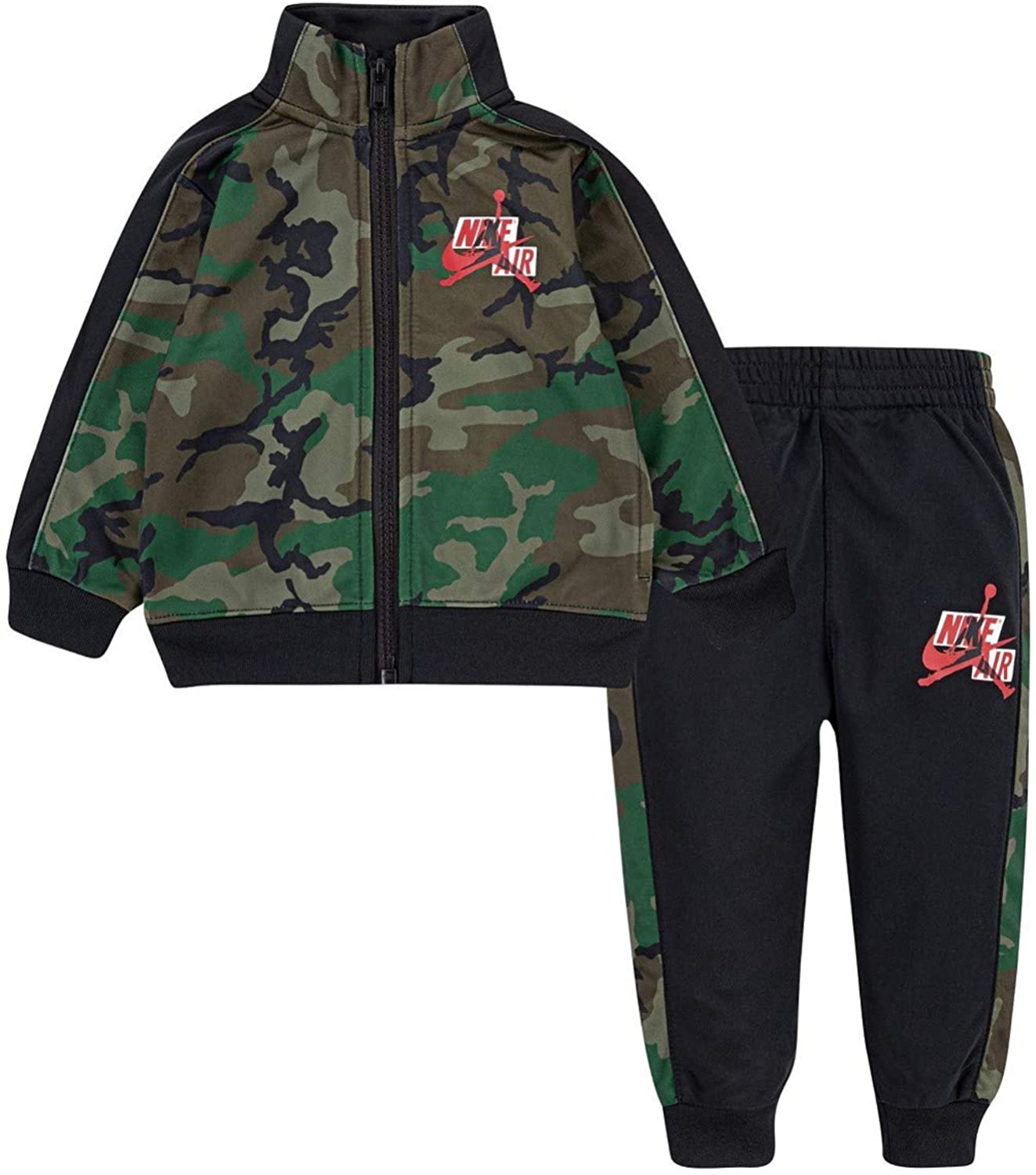 B08FB4D8L2 Jordan Boy`s Jumpman Classics Jacket Tracksuit & Pants 2 Piece Set