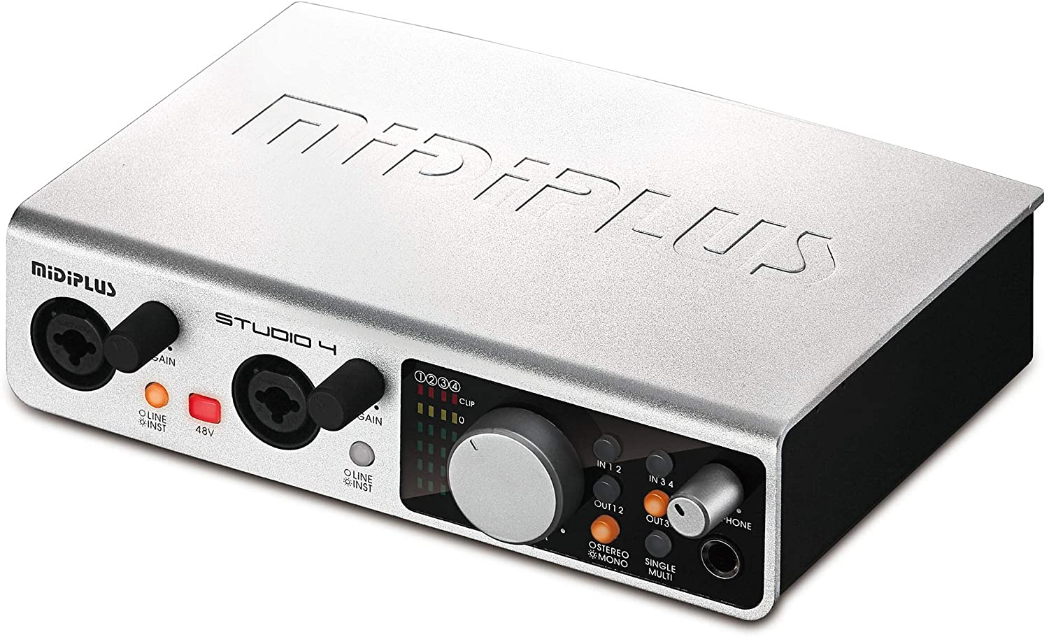 B07VRJ223Q midiplus Studio 4 Audio Interface