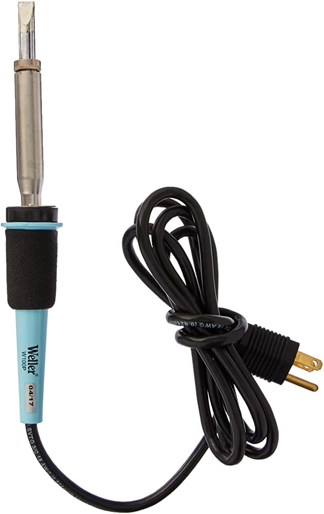 B002I7X7ZS Weller W100PG Weller Farenheit Heavy Duty Soldering Iron with CT6F7 Tip, 100 Watt, 700 Degree