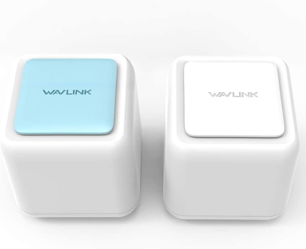 B07H2CV2TH WAVLINK Mesh WiFi System, Up to 4000 sq. ft. Whole Home Coverage, WiFi Router and Extender Replacement, 4x Gigabit Port , Parental Controls, Touchlink (2-pack)