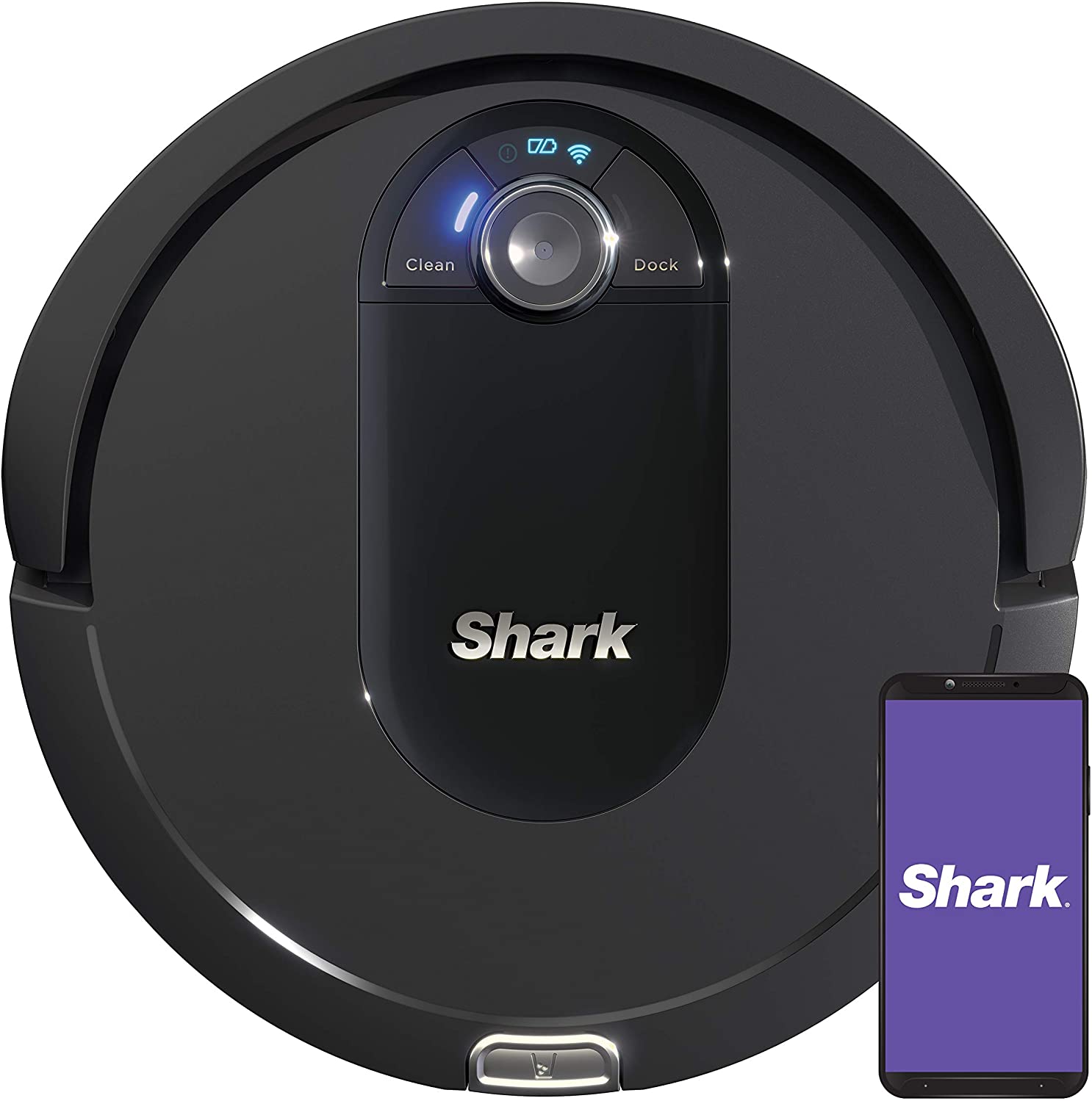 B08DVJBMM3 Shark IQ Robot Vacuum AV993, Self Cleaning Brushroll, Advanced Navigation, Perfect for Pet Hair, Works with Alexa, Wi Fi