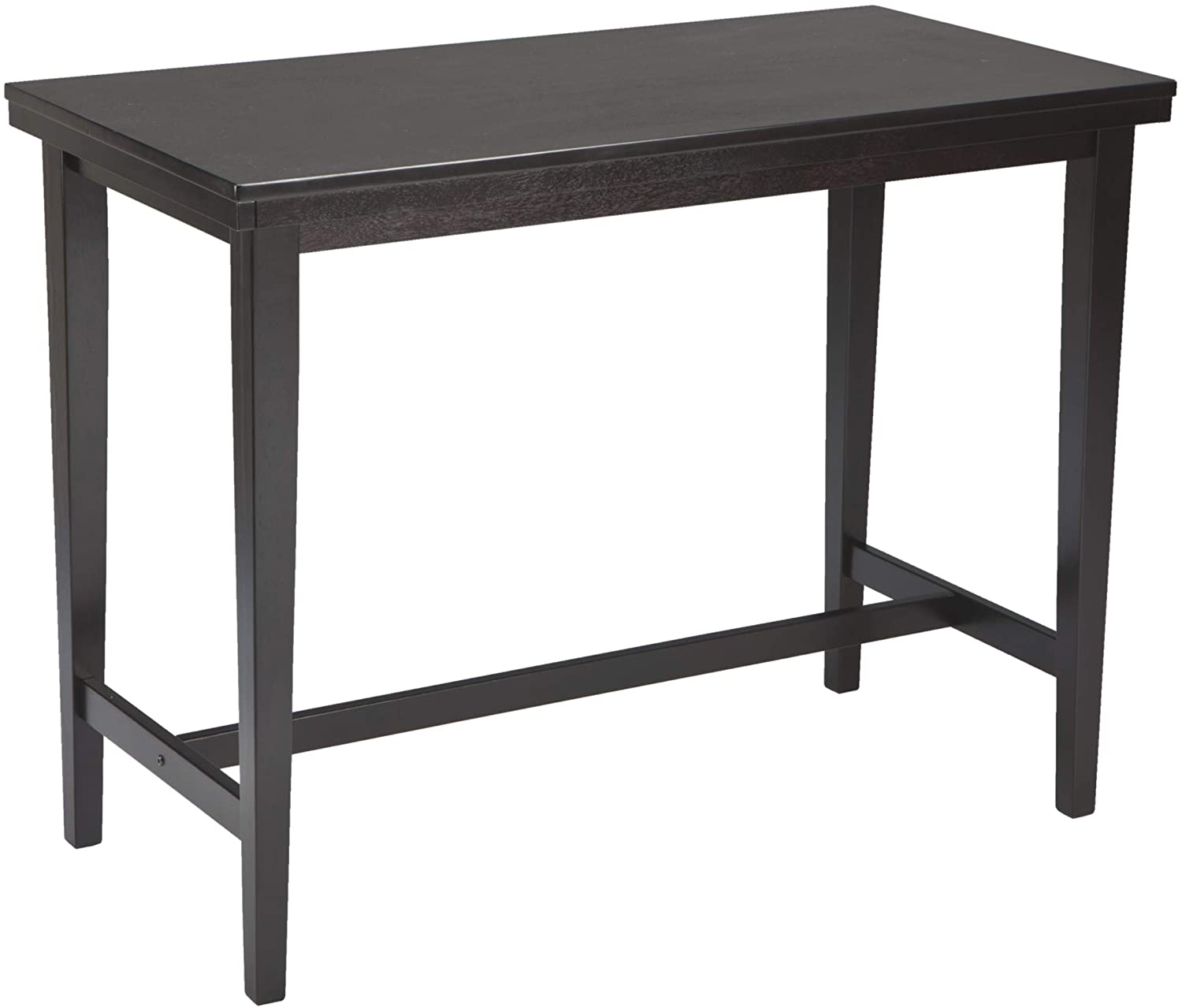 B01EYJXX9W Signature Design by Ashley Kimonte Counter Height Dining Room Table, Dark Brown