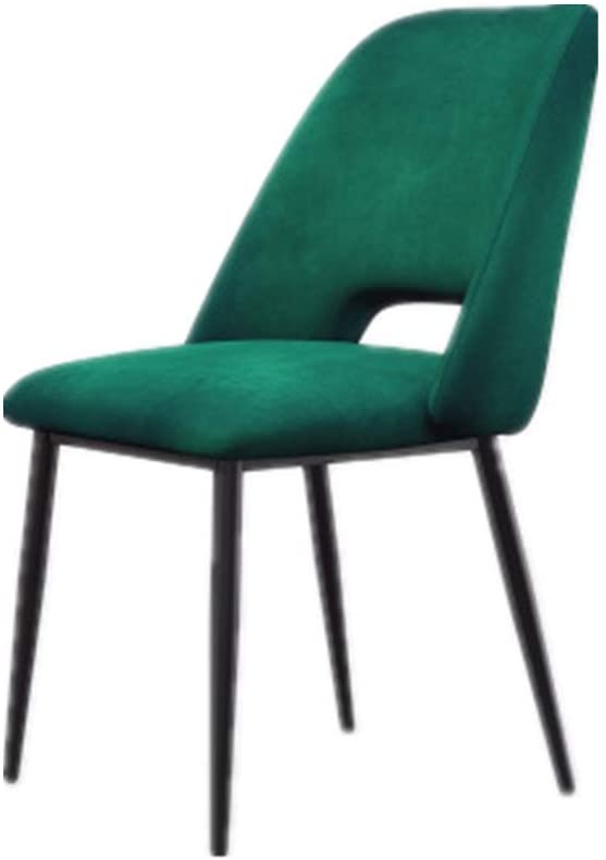 B08BY94D1R Dining Chair Dining Chair Home Creative Dining Chair for Living Room and Dining Room for Kitchen Dining Room (Color : Green, Size : 43x46x58cm)