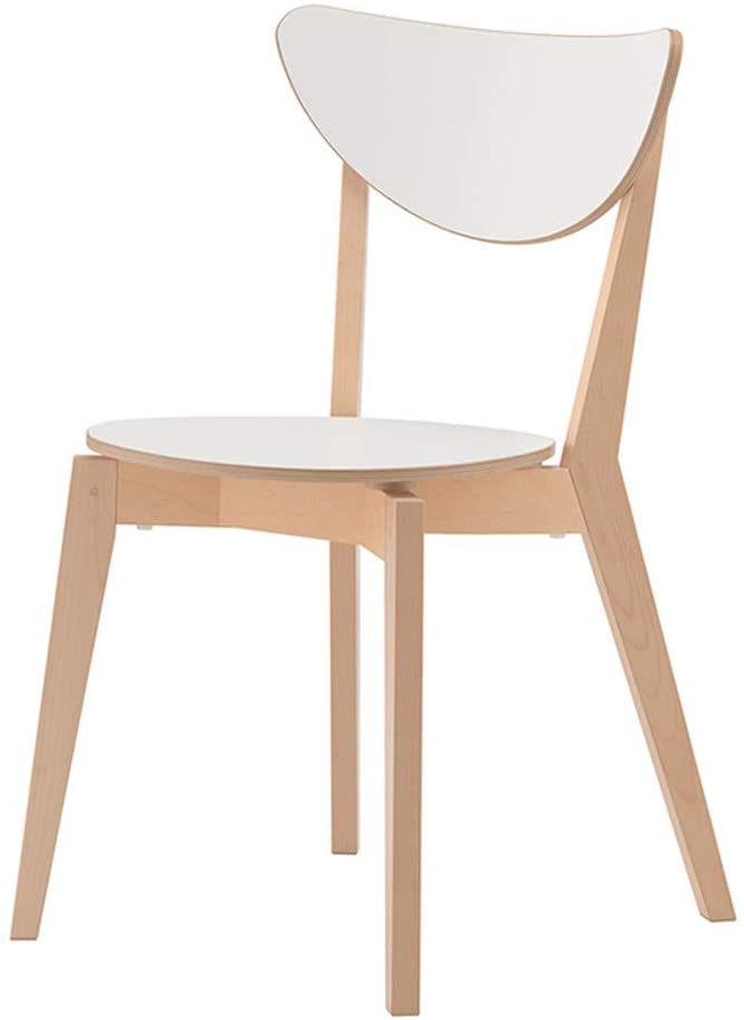 B081ZS6W6R NNDQ Assembled Modern Style Dining Chairs, Indoor Armless Shell Chairs, Strong and Sturdy, for Dining Room, Kitchen, Living Room, Bedroom