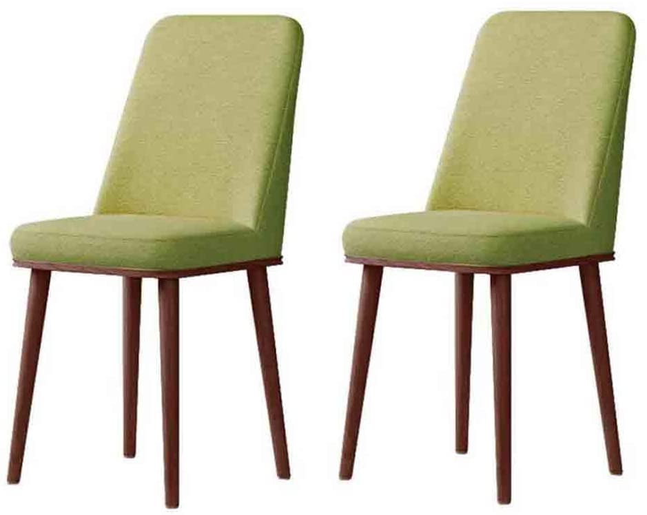 B08D9K4T1X LJ Chair Dining Chairs Set of 2,Washable Pu Cushion Seat Chair with Metal Legs for Kitchen Dining Room Living Room Bedroom,B
