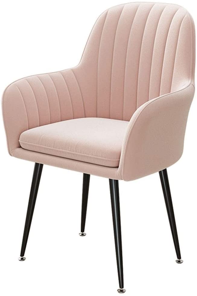 B08H1BQK5W WWL Dining Chair Dining Chairs Soft Seat and Back Velvet Living Room Chairs Sturdy Metal Legs Kitchen Chairs for Dining Room for Kitchen Dining Bedroom (Color : D)