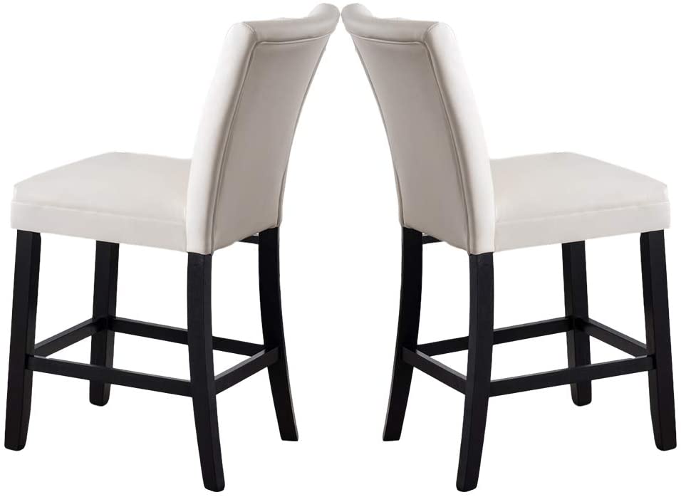 B08M98WJL9 YTYC 2pcs Dining Chairs, Soft Dining Chair Slipcovers,Dining Chairs Dining Room Chairs Kitchen Chairs for Living Room Side Chair for Restaurant Home Kitchen Living Room(Thite)