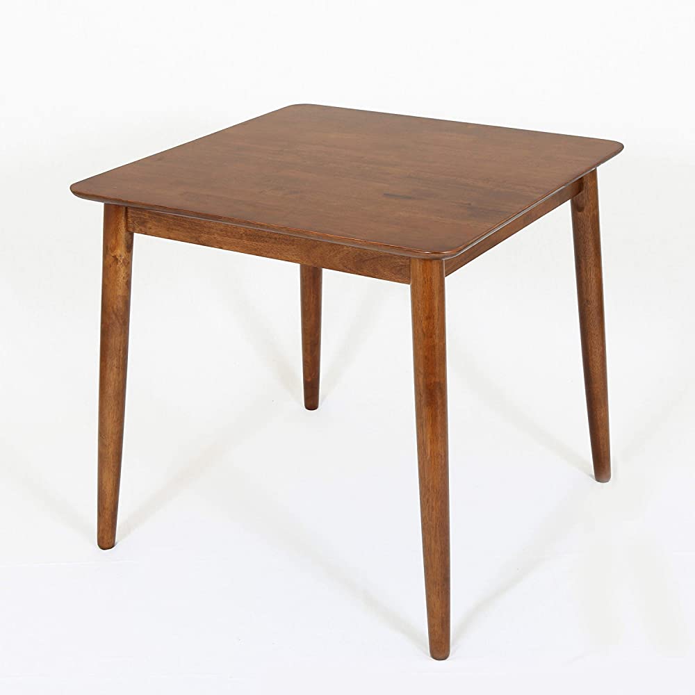 B08NPZXN7D Scandinavian Wood Dining Table-31.5'', Walnut