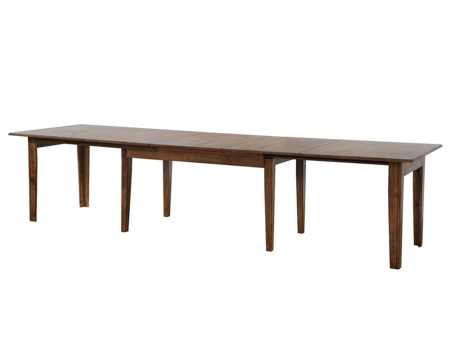 B07LD6XCRY Sunset Trading Simply Brook Table, Amish Brown